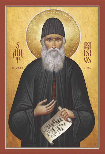 Icon of St. Paisios the Athonite